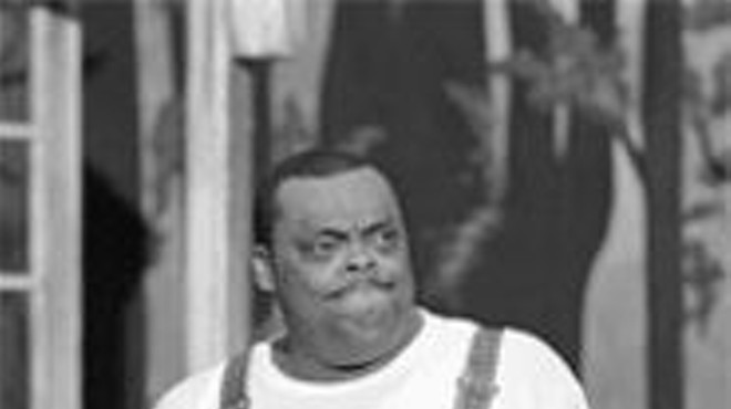 A.C. Smith in the Black Rep's production  of Levee James 