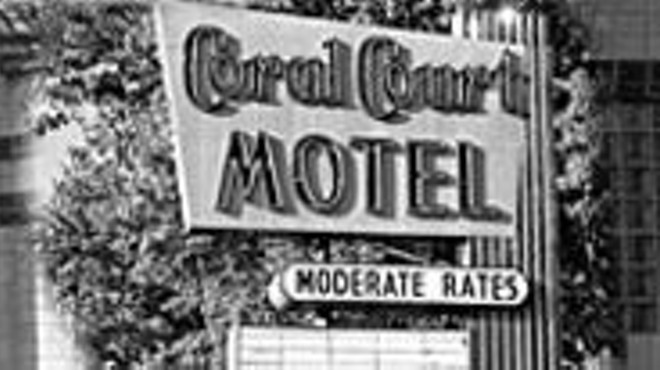 Built for Speed: The Coral Court Motel screens Sunday evening.