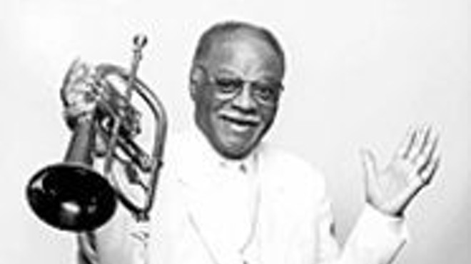 Clark Terry, ever young at Jazz at the Bistro