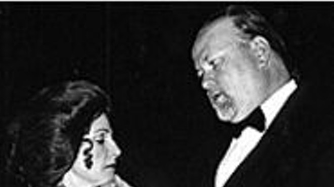 Liz Hopefl and Ray Shea in the ACT Inc. production of A Woman of No Importance