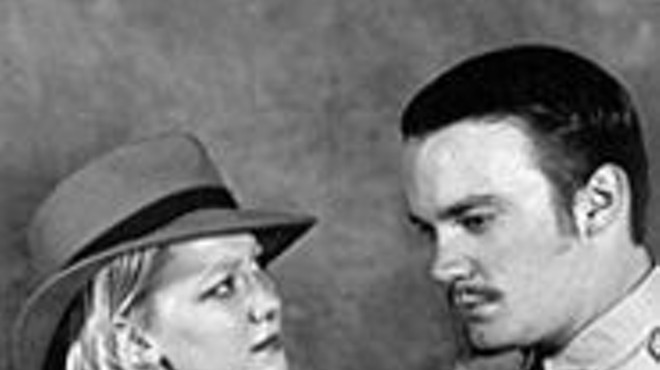 Jessica Podewell and Andrew Sloey in Ten Little Indians