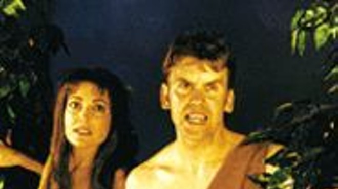 Karen Klaus and Jim Ousley in Planet of the Apes: Live!
