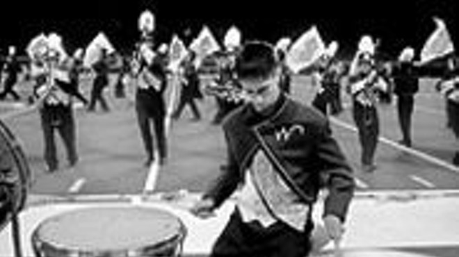 The Greater St. Louis Marching Band Festival featured the region's most boom-bastic high-school marching bands squaring off in a no-holds-barred battle of brass.