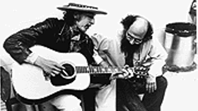 Bob Dylan and Allen Ginsberg in The Source, Chuck Workman's new documentary on the history of the Beat movement