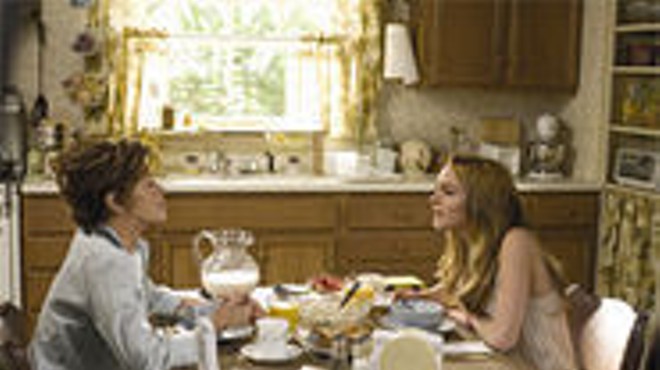 Girl trouble: Jane Fonda (left) and Lindsay Lohan (right) in Georgia Rule.