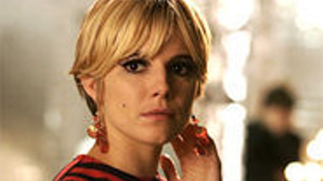 Sienna Miller's in a too-clean Factory Girl. 