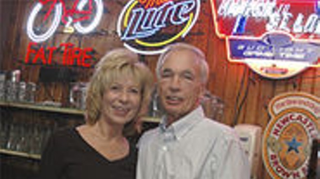 Mississippi Nights co-owner Rich Frame and his wife, Mary.
