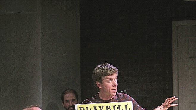 Benjamin Howes and Ben Nordstrom in [title of show] at the Rep.