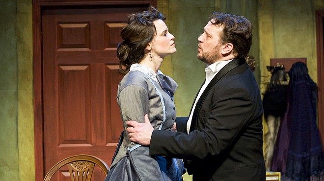 House and home: Julie Layton and R. Travis Estes in A Doll's House.