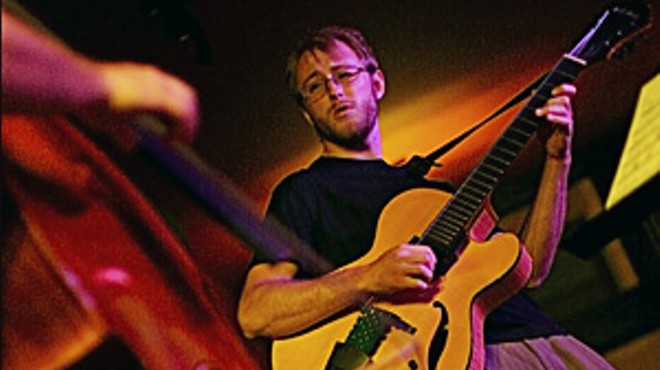 Andy Hainz and David Wiatrolik jazz it up at The Gramophone on Tuesday, August 12.