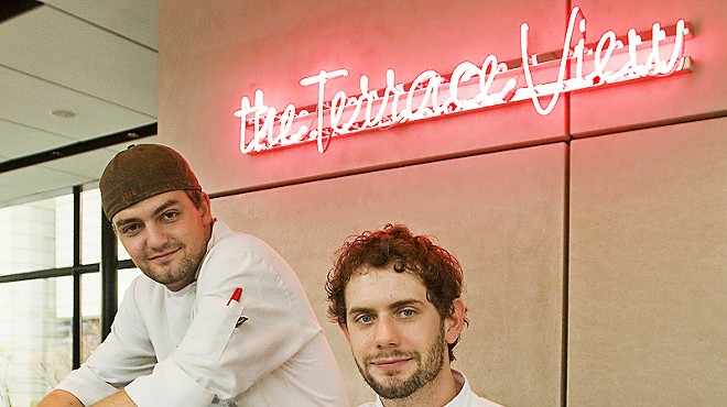 Terrace View sous chefs Nick Cox and Casey Kohler.