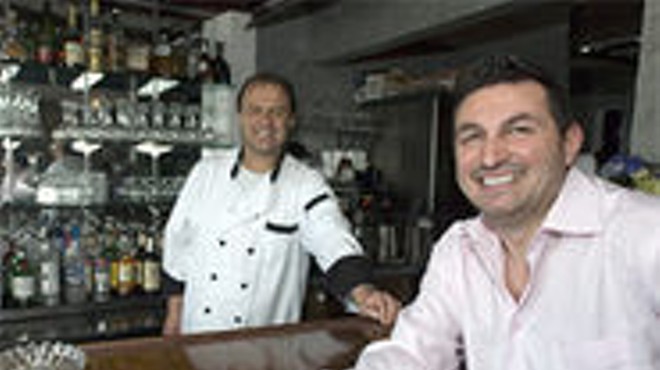 Family matters: Cousins Kostandin Ceko (background) and Alban Ziu run a consistently excellent restaurant.