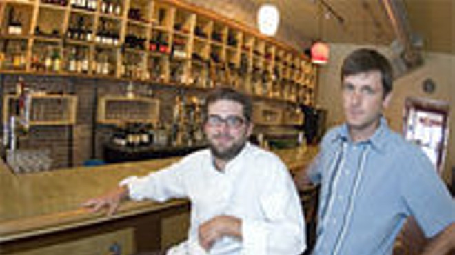 Executive chef Kevin Willmann (left) and proprietor Tim Foley (right) have created a foodie's paradise in Edwardsville.