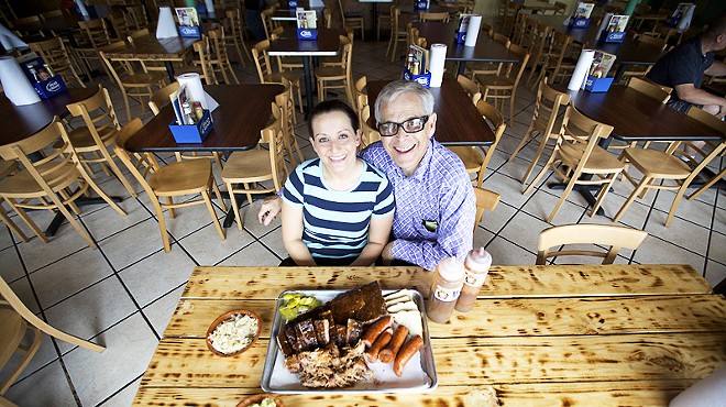 Swine not? Angie and Larry Lampert have moved the family biz to Rock Hill. Plush Pig Barbeque slideshow.