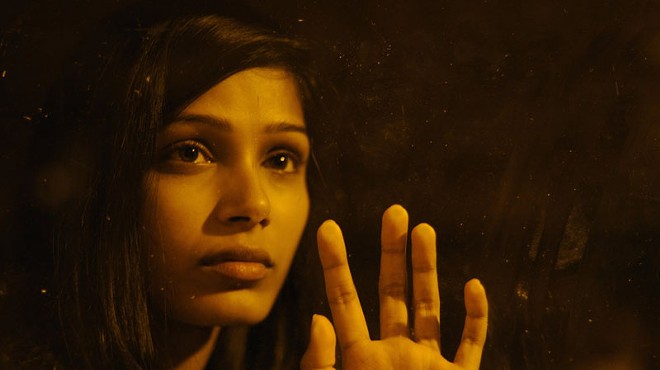 Freida Pinto is one of Miral's many faces of young Palestine.