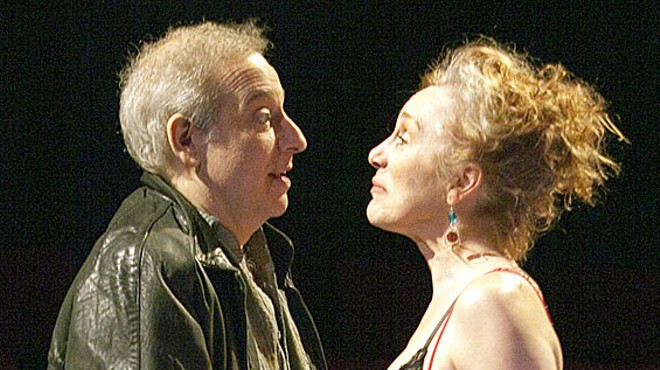 Bobby Miller and Kari Ely in New Jewish Theatre's Sirens.