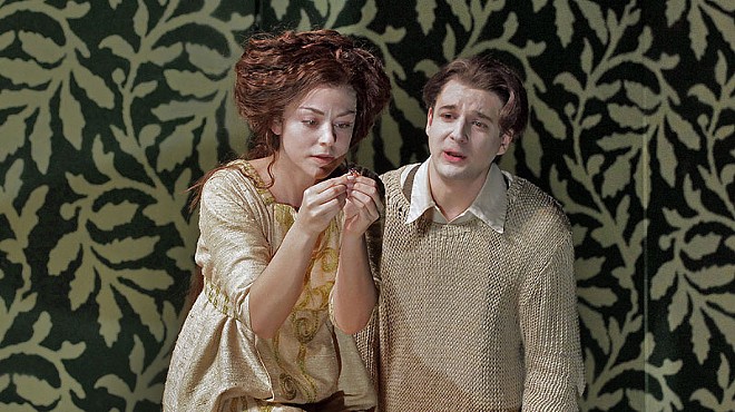 Corinne Winters and Liam Bonner in Opera Theatre of Saint Louis' production of Pell&eacute;as and M&eacute;lisande.