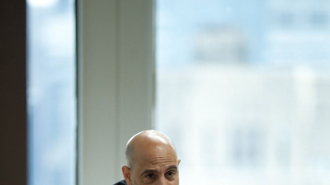 He's fired: Stanley Tucci in Margin Call.