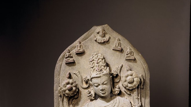 Bodhisattva Avalokitesvara in the Form of Khasarpana Lokesvara, late 11th or early
    12th century, India, Bihar or Bengal.