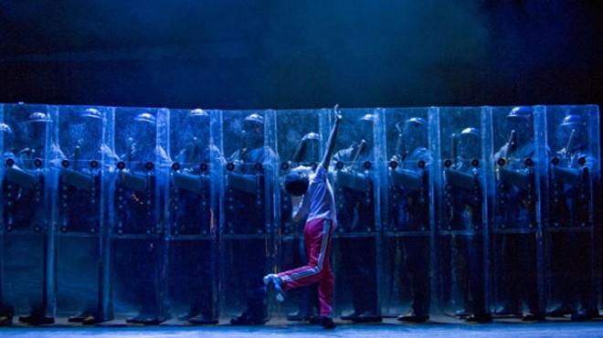Lex Ishimoto (Billy) in Billy Elliot the Musical.