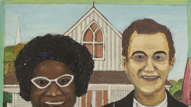 American Gosherie by Nathan B. Young Jr. re-imagines Grant Wood&rsquo;s American Gothic.