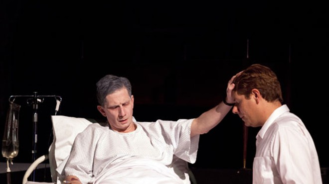 David Wassilak and Stephen Peirick in Angels in America.