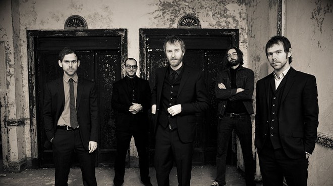 The National: Reinvention, with a side of red and a gloomy night.