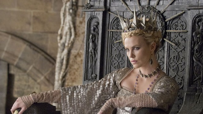 Charlize Theron as the Queen in Snow White and the Huntsman.