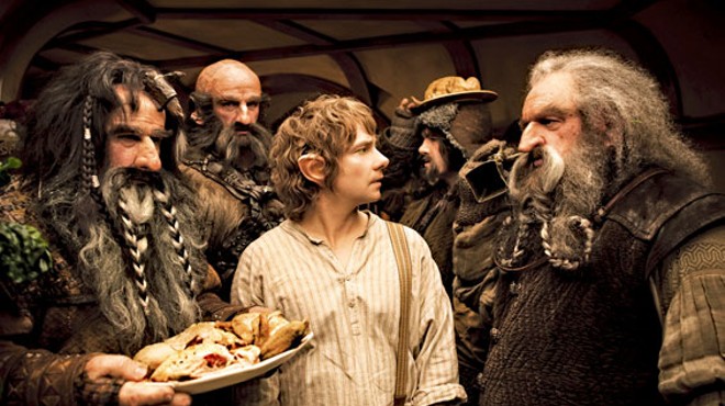 Martin Freeman as Bilbo Baggins in The Hobbit.