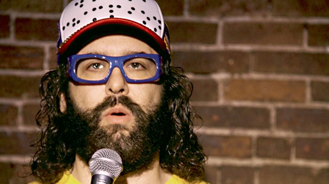 Judah Friedlander on St. Louis: "I am going to buy five Imo's pizzas."