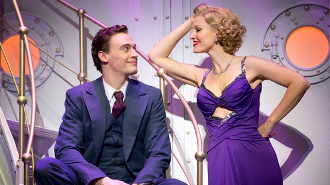 Erich Bergen and Rachel York in Anything Goes.