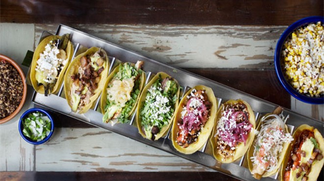 Mission Taco Joint offers a range of tacos, from nopal to roasted duck to brisket. See photos: Inside Mission Taco in the Delmar Loop