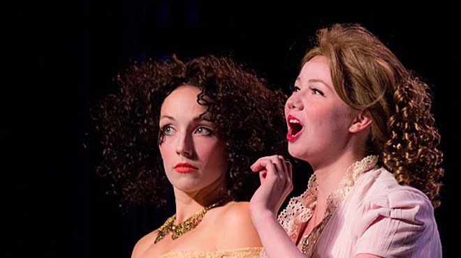 Maggie Conroy and Julia Crump in St. Louis Shakespeare's The Comedy of Errors.