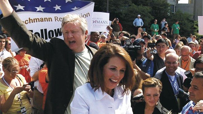 Marcus and Michele Bachmann hit the campaign trail in AJ Schnack's Caucus.