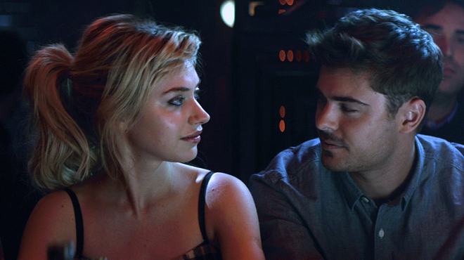 Imogen Poots and Zac Efron.
