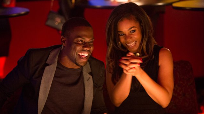 Kevin Hart and Regina Hall in About Last Night.