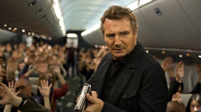Still of Liam Neeson in Non-Stop.