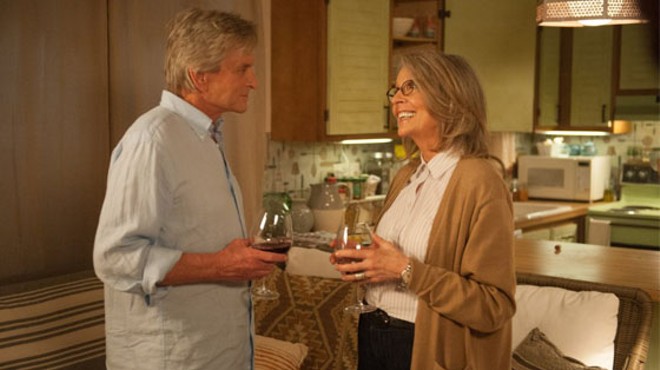 Michael Douglas and Diane Keaton in And So It Goes.