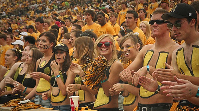 University of Missouri fans. In case you couldn't tell.
