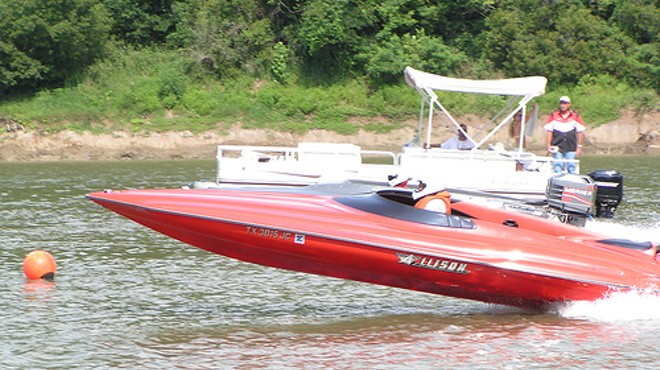 'Cause Nothing Stops the HydroHoosier, Creve Coeur Drag Boat Race Officially On!