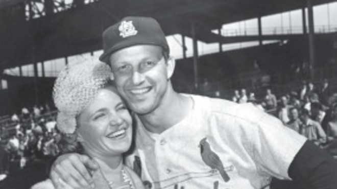 Stan Musial and his wife Lil in 1958.