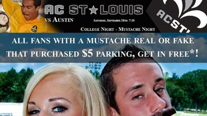 Hair Ye, Hair Ye: AC St. Louis Wants to Reward Mustache Wearers