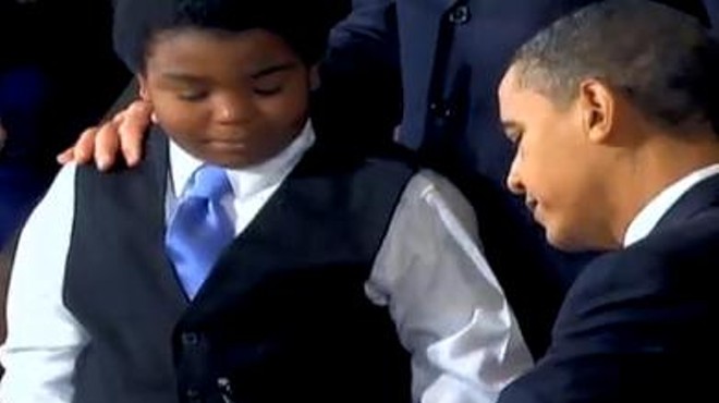 Obama signs health care reform today in the presence of, Gary Coleman???