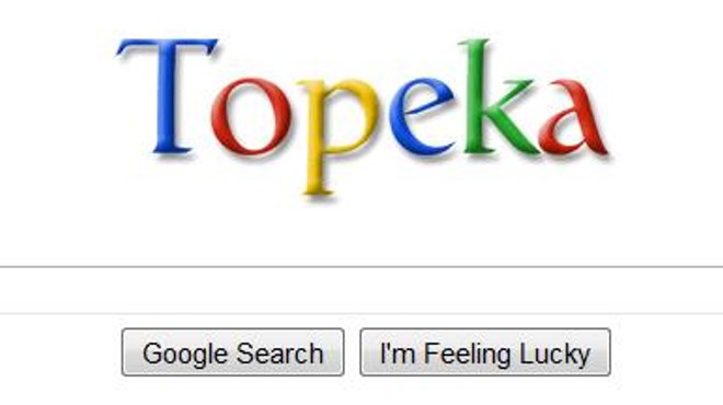 Google Renames Itself Topeka = Bad News for St. Louis