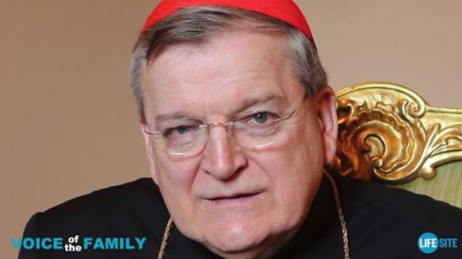 Cardinal Raymond Burke can't stop stirring up pope drama.