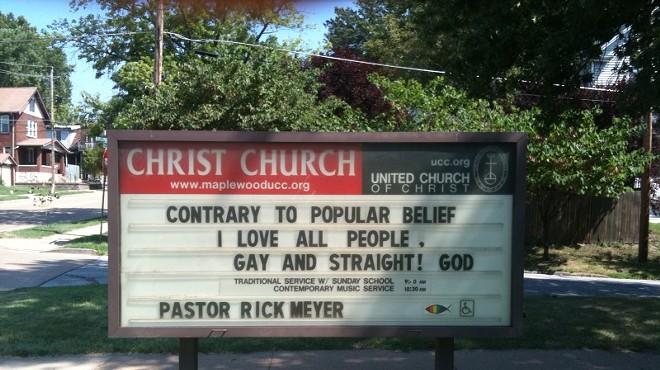 God Does Love Gays, Church Sign Confirms
