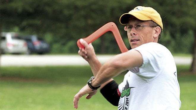 George Essig has represented the U.S. in three Boomerang World Cups.