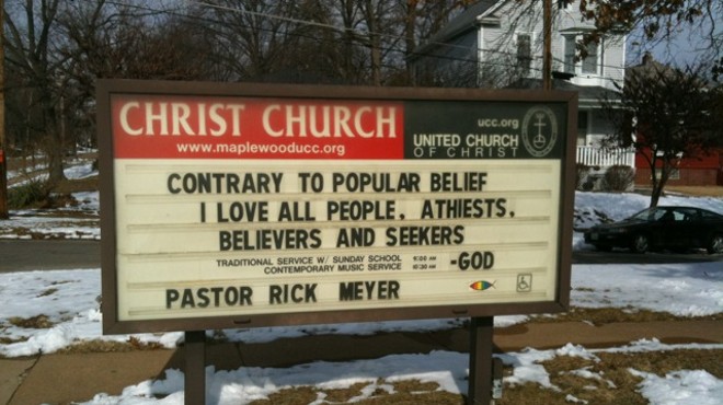 God Loves Atheists, Church Sign Confirms