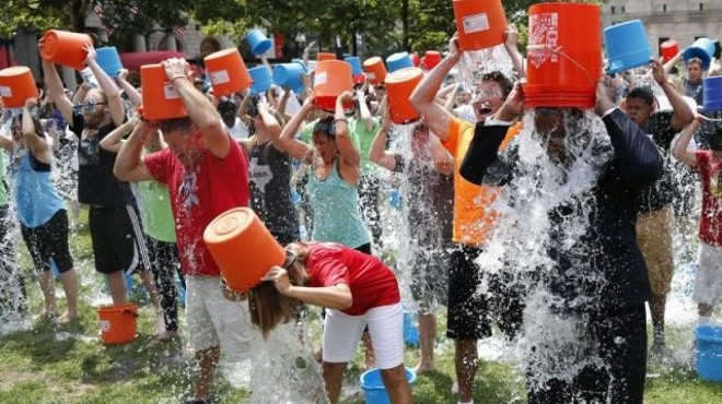 The ice bucket challenge raises money for an organization the Archdiocese of St. Louis says it can't support.