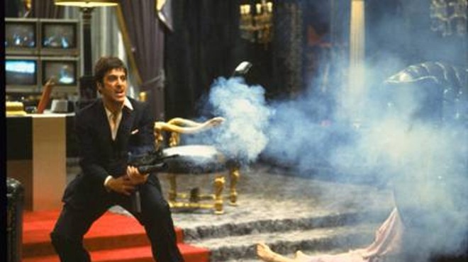 Scarface: Back on the silver-screen for a day.